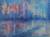 "Embrasement " huile, format paysage 46 x61 cm